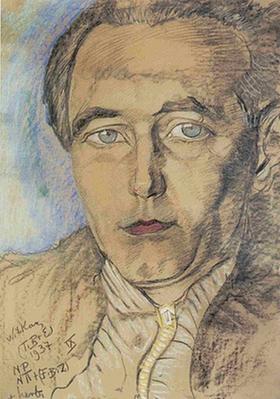 Ingardenův portrét od S. Witkiewicze, https://cs.wikipedia.org/wiki/Roman_Ingarden