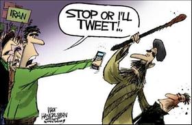 Stop or I will tweet.